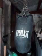 Bokszak Everlast met bokshandschoenen, Comme neuf, Sac de boxe, Enlèvement