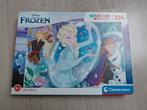 puzzel Frozen 104 stukken, Enlèvement ou Envoi, Plus de 50 pièces, Comme neuf