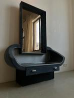 Vloerspiegel - Hout, Suède, Huis en Inrichting, Ophalen, Gebruikt, 100 tot 125 cm, 150 tot 200 cm