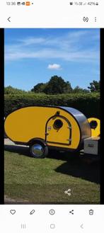 Teardrop caravan, Caravans en Kamperen, Caravans, Overige merken, Vast bed, Tot en met 2, 4 tot 5 meter