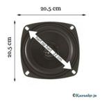 Dynavox 8 Ohm basluidspreker 20 cm 100 Watt, Overige merken, Overige typen, Nieuw, Ophalen of Verzenden
