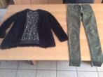 Te koop setje 3 stuks maat 146/152, Kinderen en Baby's, Kinderkleding | Maat 146, Meisje, Ophalen of Verzenden, Zo goed als nieuw