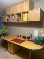 Bureau en wandkastjes. Ikea, Maison & Meubles, Bureaux, Enlèvement, Réglable en hauteur, Comme neuf, Bureau debout