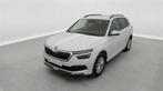 Skoda Kamiq 1.0 TSI 110cv DSG Clever CARPLAY / FULL LED / CA, Automaat, Stof, Gebruikt, Wit