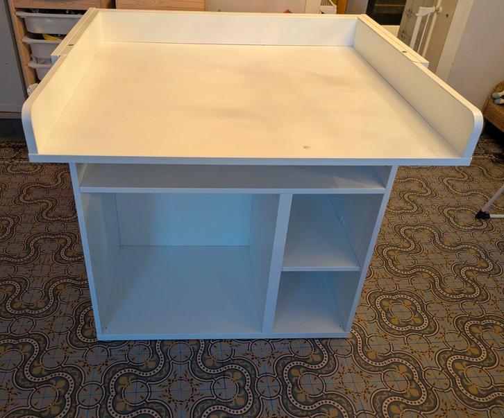 Table à langer/commode Smastad (blanc), Enfants & Bébés, Chambre d'enfant | Commodes & Armoires, Utilisé, Commode, 90 à 105 cm