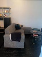 Grijze Sofa hoekvorm, Minder dan 75 cm, Modern, Stof, Vierpersoons of meer