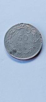 Argent 50 cents 1912 fr, Timbres & Monnaies, Argent, Envoi, Monnaie en vrac, Argent