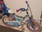 Frozen fiets 16 inch met zijwielen, Fietsen en Brommers, Fietsen | Kinderfietsjes, Ophalen of Verzenden, Zo goed als nieuw, Zijwieltjes