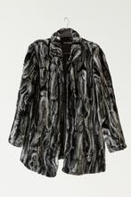 Rino & Pelle imitatiebont jas maat M/L, Maat 42/44 (L), Ophalen of Verzenden, Zo goed als nieuw, Grijs