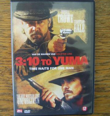 DVD: 3:10 to Yuma (Russel Crowe, Christian Bale, ...) beschikbaar voor biedingen