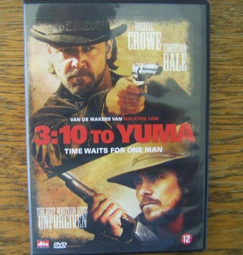DVD: 3:10 to Yuma (Russel Crowe, Christian Bale, ...), Cd's en Dvd's, Dvd's | Actie, Ophalen of Verzenden