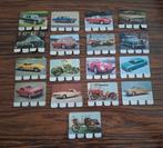17 metalen plaatjes metaal Biekens oldtimer oldtimers auto´s, Hobby en Vrije tijd, Ophalen of Verzenden