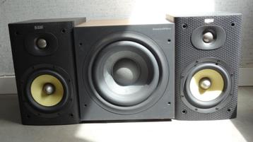 B&W 600 S3 luidsprekers + ASW608 subwoofer Bowers & Wilkins beschikbaar voor biedingen