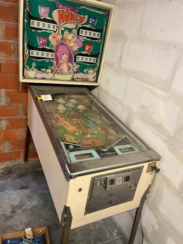 FLIPPER HONEY WILLIAMS VINTAGE 1972, Mécanique, Flipper (jeu), Williams, Enlèvement