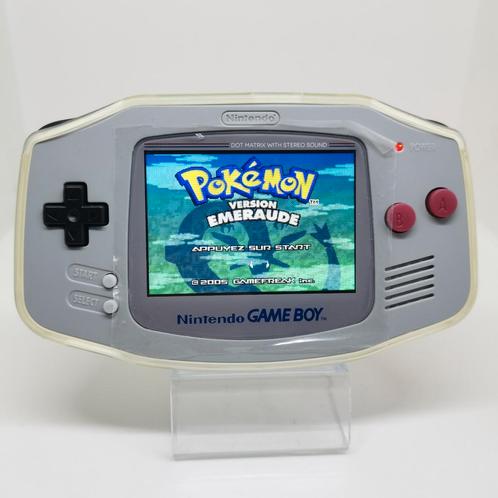 Gameboy Advance rétro-éclairé ips 2024, Games en Spelcomputers, Spelcomputers | Nintendo Game Boy, Zo goed als nieuw, Ophalen of Verzenden