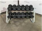 Technogym Dumbell Set | Rek | Rack | Kracht |, Sport en Fitness, Ophalen of Verzenden, Gebruikt, Benen, Dumbbell