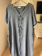 Zwart linnen kleedje van Puro Lino. Maat 44, Kleding | Dames, Ophalen of Verzenden, Maat 42/44 (L), Zwart, Onder de knie