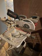 Afkortzaag met bijpassend onderstel, Bricolage & Construction, Enlèvement, Utilisé, Powerplus, 1200 watts ou plus