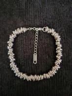 Nieuwe kralenarmband in roestvrij staal, Bijoux, Sacs & Beauté, Bracelets, Neuf, Enlèvement ou Envoi, Avec bracelets à breloques ou perles