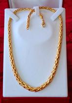 Prachtige 18k gouden ketting met 750 punch, Handtassen en Accessoires, Kettingen, Ophalen, Zo goed als nieuw, Goud, Goud