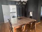 Grande table en teack massif Juntoo, Huis en Inrichting, Tafels | Salontafels, Ophalen, Glas