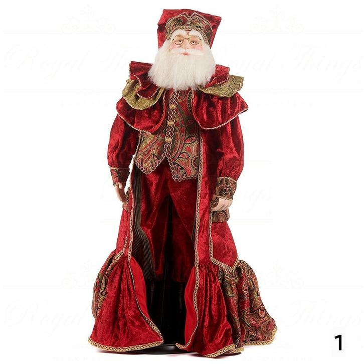 Kerstman en kerstvrouw  van Goodwill, Diversen, Kerst, Nieuw, Ophalen