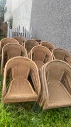 Rotan tuinstoelen 40 stuks, Tuin en Terras, Ophalen, Rotan