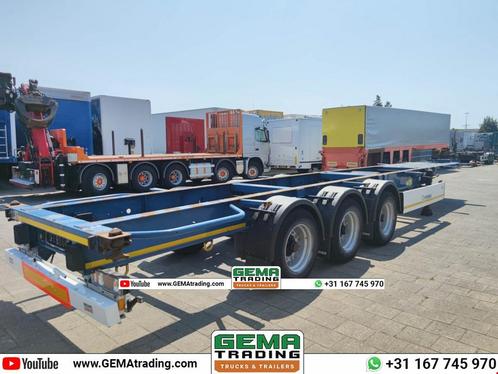 Krone SD 40/45 FT ContainerChassis 4720kg - BPW drum Brakes, Autos, Camions, Entreprise, ABS, Remorques et Semi-remorques