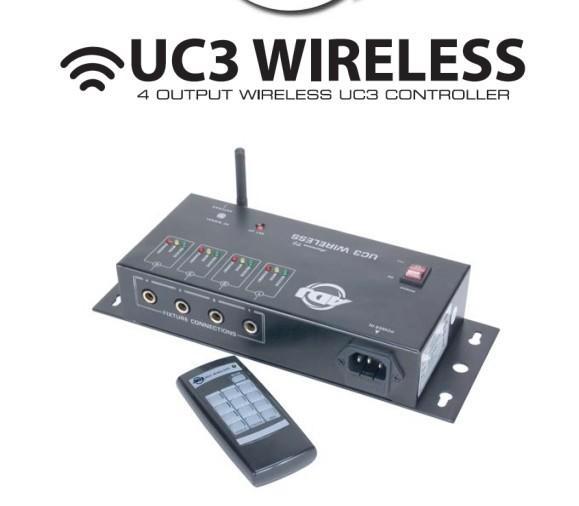 Contrôleur d'éclairage sans fil UC3 (UC3/CA8), Musique & Instruments, Lumières & Lasers, Comme neuf, Lumières, Enlèvement
