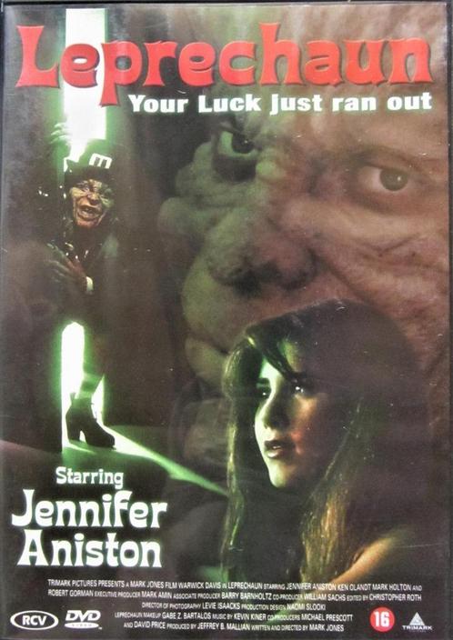 DVD HORROR- LEPRECHAUN (JENNIFER ANISTON), Cd's en Dvd's, Dvd's | Horror, Zo goed als nieuw, Overige genres, Alle leeftijden, Ophalen of Verzenden