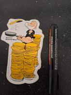 Sticker Ossewit Popeye verzamel, Ophalen of Verzenden, Zo goed als nieuw, Strip of Tekenfilm