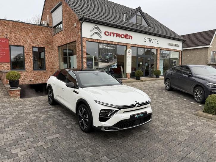 Citroen C5 ShinePack Hybrid 225 23000+BTW, Auto's, Citroën, Bedrijf, C5, Adaptive Cruise Control, Airconditioning, Dodehoekdetectie