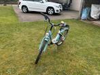 Lichtblauwe damesfiets met accessoires, Fietsen en Brommers, Ophalen