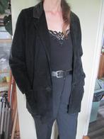 Vintage suede blazer, Kleding | Dames, Zwart, Vintage, Jasje, Gedragen