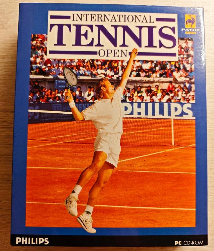 International Tennis Open 1994 PC CD-ROM Big Box van Philips, Games en Spelcomputers, Games | Pc, Gebruikt, Sport, 2 spelers, Ophalen of Verzenden