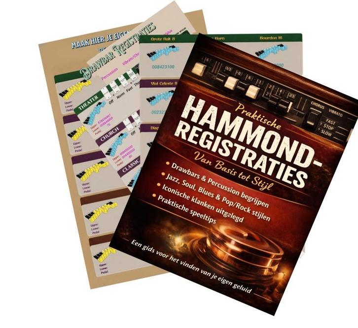 Hammond orgel keyboard registraties handleiding, Musique & Instruments, Claviers, Neuf, Envoi