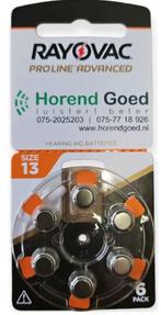 Batterijen voor hoorapparaat, Ophalen, Nieuw
