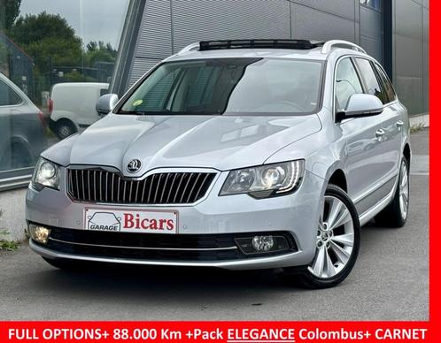 Skoda Superb 1.6 TDi Elegance XENON/PANO DAK/LEER/GPS/SPORT, Auto's, Skoda, Bedrijf, Superb, ABS, Adaptieve lichten, Airbags, Airconditioning