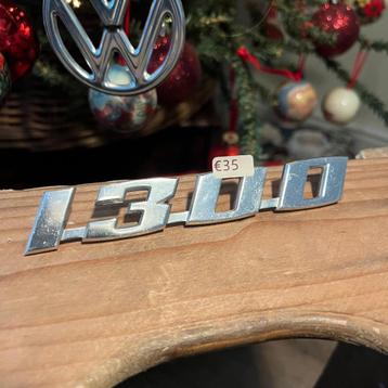 VW Kever 1300 Achterklep Kofferbak Embleem Logo Bug Badge beschikbaar voor biedingen