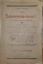 Souvenons-nous, Autres sujets/thèmes, Avant 1940, Utilisé, Enlèvement ou Envoi