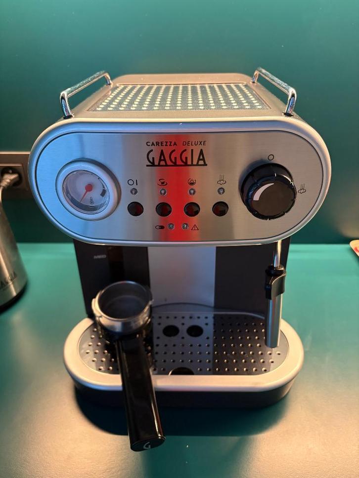 Espressomachine Gaggia Carezza, Electroménager, Cafetières, Utilisé, Café moulu, Dosettes et capsules de café, Machine à espresso