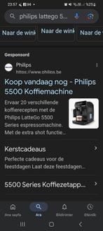 Philips 5500 series, Ophalen, Nieuw, Overige modellen, Koffiebonen