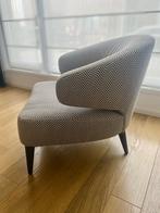 Minotti armstoel, Huis en Inrichting, Fauteuils, Minder dan 75 cm, Vintage, Ophalen of Verzenden, Zo goed als nieuw