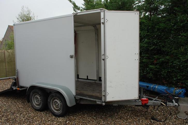 Gesloten Aanhangwagen Saris  Type: CLH135V, Auto diversen, Aanhangers en Bagagewagens, Gebruikt, Ophalen