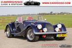 Morgan Plus 8 3.9 V8 2-seater (bj 1996), Auto's, Achterwielaandrijving, Cabriolet, Blauw, Metaalkleur