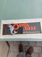trappist Orval biere bord metaal trappistes, Ophalen of Verzenden, Nieuw, Reclamebord, Plaat of Schild, Overige merken