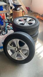 Velgen + winterbanden Mercedes GLC 235/60R18, 18 inch, Gebruikt, Banden en Velgen, 235 mm