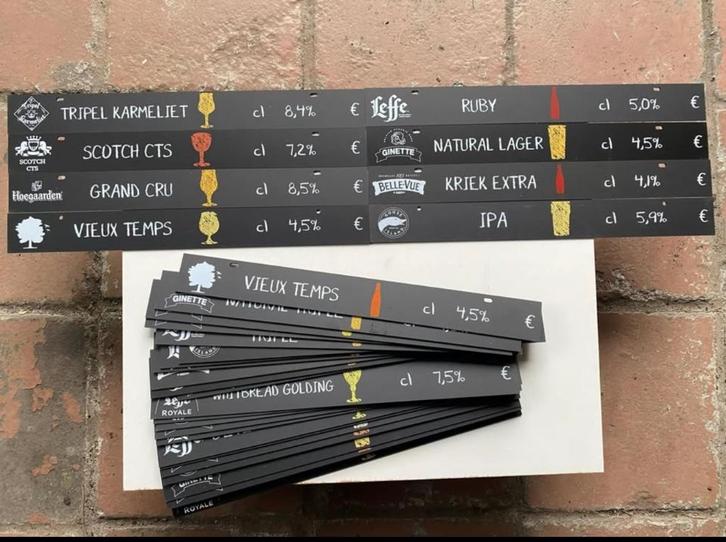 Plaque bière, Collections, Marques de bière, Neuf, Panneau, Plaque ou Plaquette publicitaire, Autres marques, Enlèvement