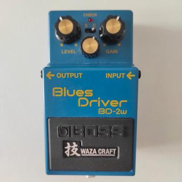 Boss BD-2w Blues Driver Waza Craft, Musique & Instruments, Enlèvement ou Envoi, Comme neuf, Distortion, Overdrive ou Fuzz