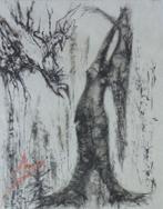 JAN VAERTEN / CONTRASTEN / ORIGINEEL WERK / 103x67cm / KADER, Ophalen